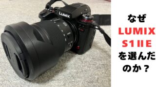 なぜLUMIX S1ⅡEを選んだのか。決め手は「背面モニター」「価格」「堅牢性」だった